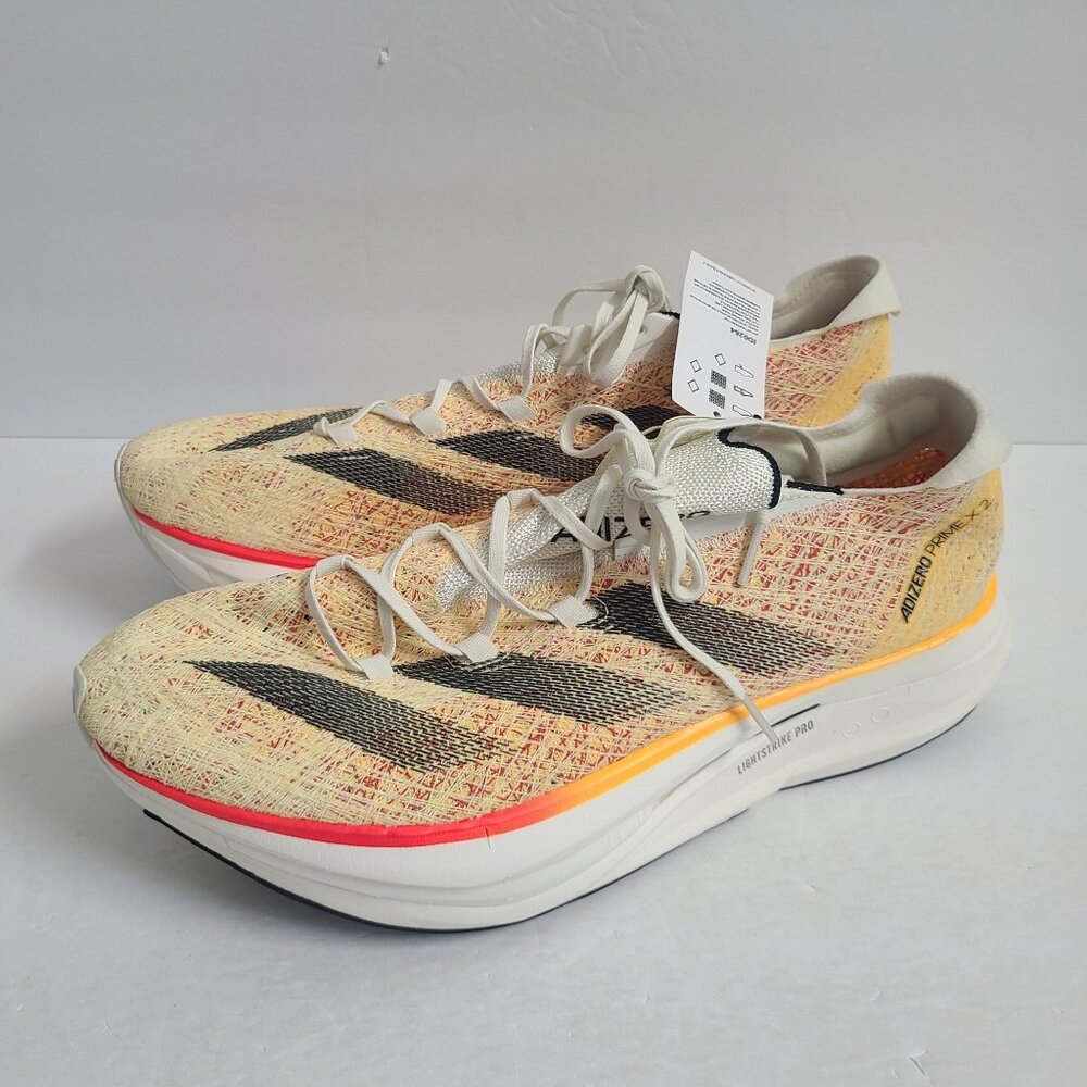 NEW Adidas Adizero Prime X 2.0 Strung Running Shoes ID0264 Size 12
